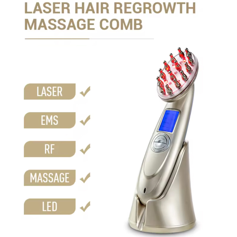 Hair Care For Hair Loss - Electric Laser Hair Growth Comb Anti