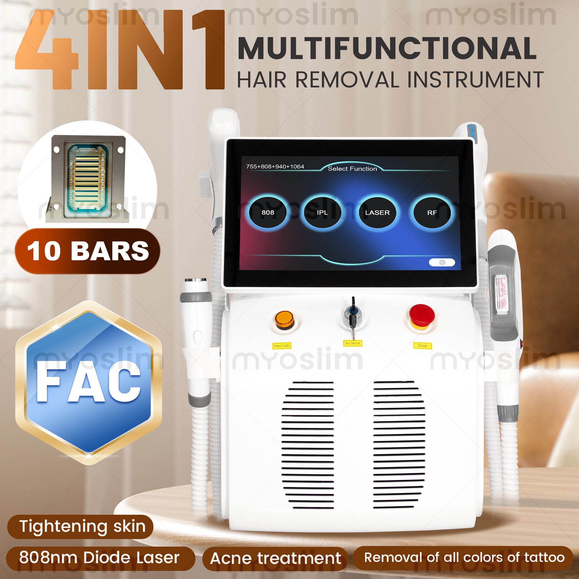 Hair Care Or Haircare - 4 in 1 Multifunctional Beauty Machine