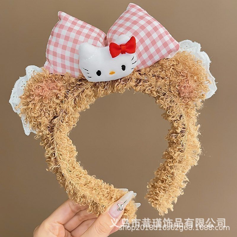 Hair Care Japan Products - Hello Kitty Cartoon Velvet Wide Padded