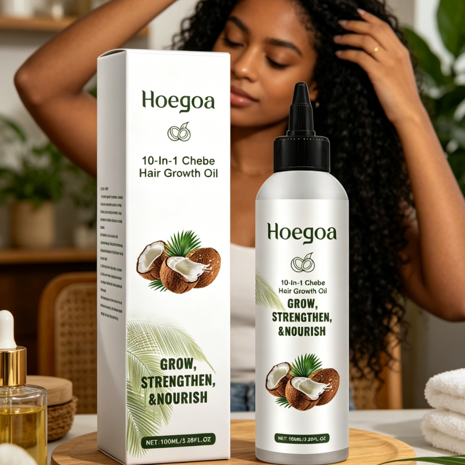 Hair Care Natur - Hoegoa Chebe Hair Growth Oil Fix