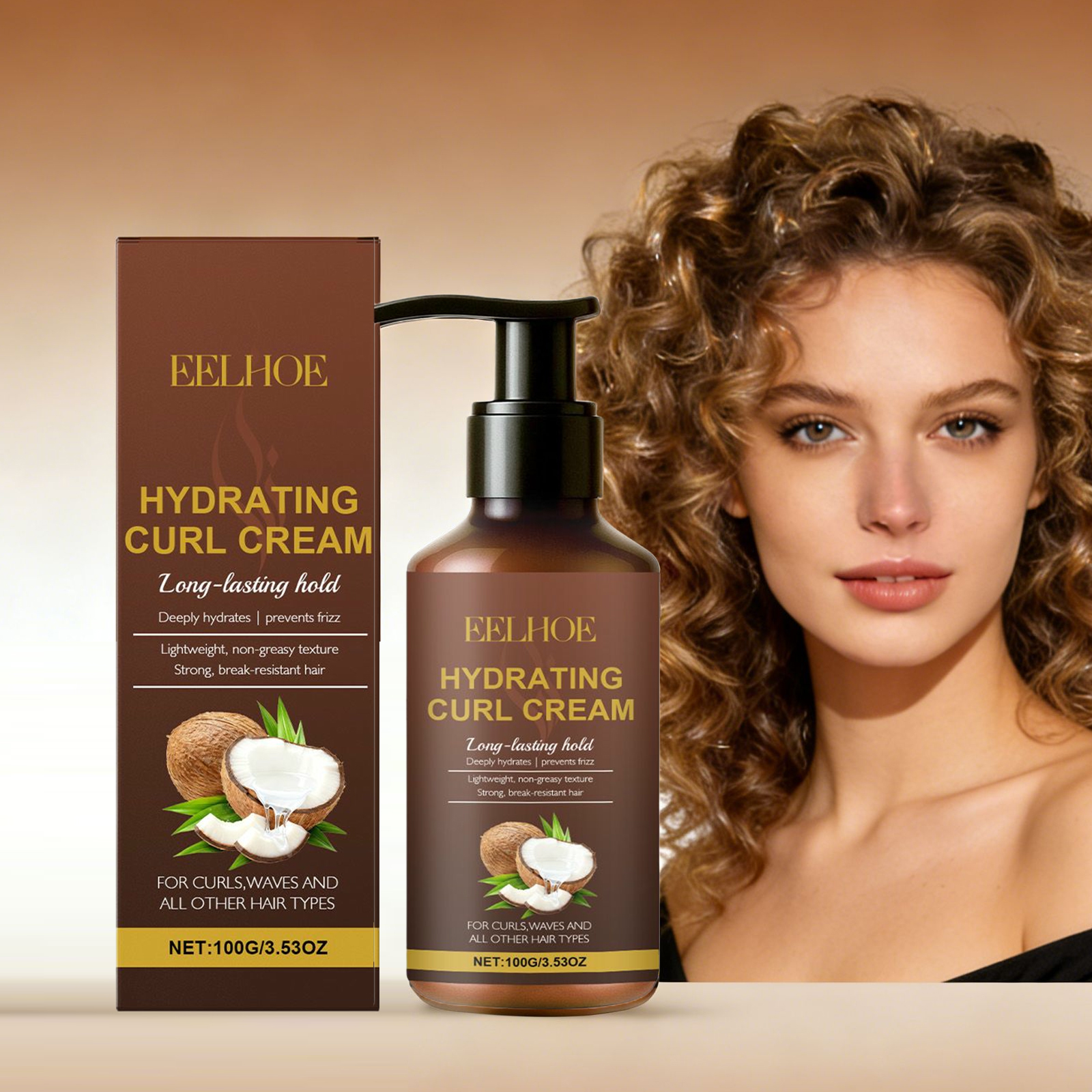 Curl Styling Cream for Wavy an – Hair Care Natur Bewertung und Preis