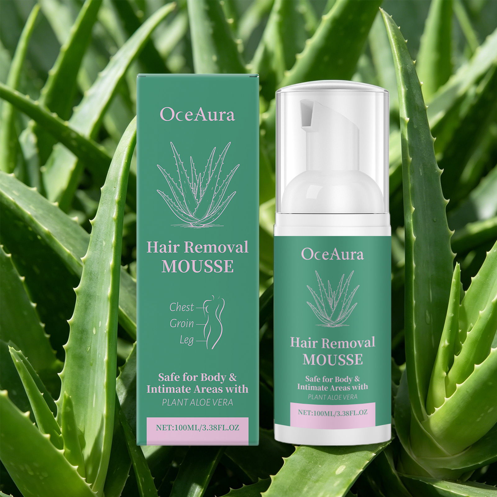 Aloe Vera Hair Removal Mousse  – Hair Care With Aloe Vera Bewertung und Preis
