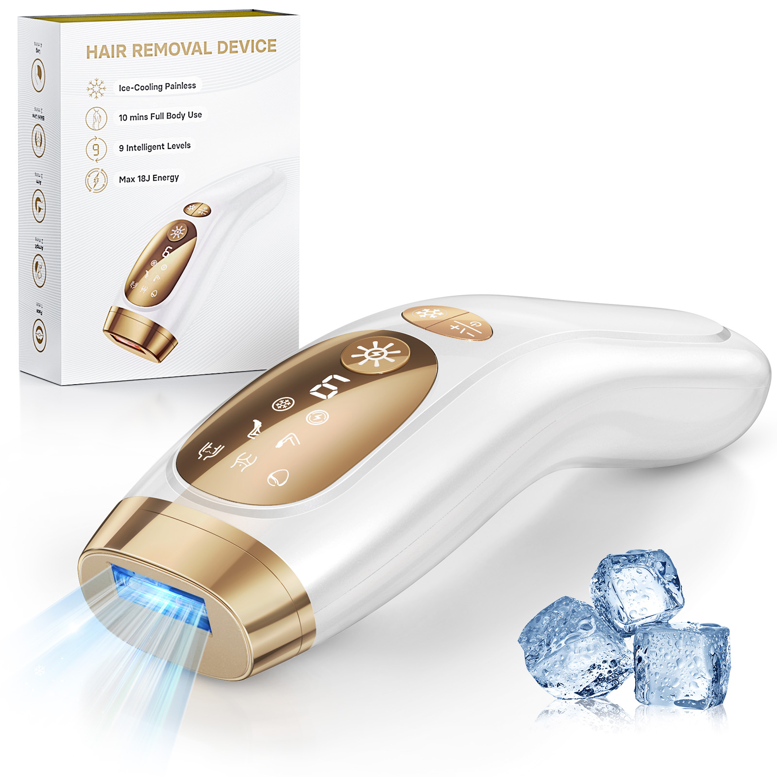 Laser Hair Removal with Ice Co – Hair Care Or Haircare Bewertung und Preis