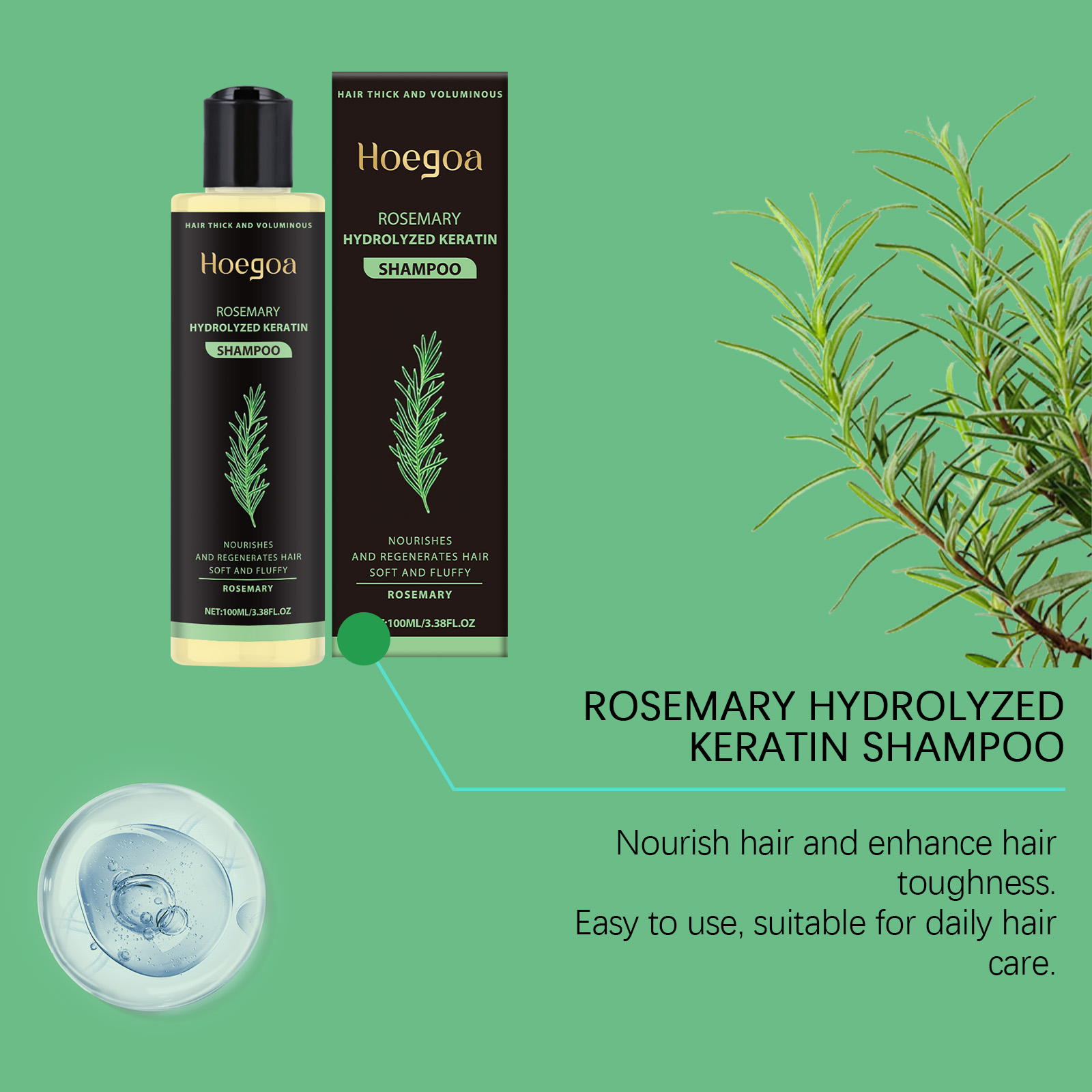 Hoegoa Rosemary Hair Shampoo V – Rosemary Hair Oil Bewertung und Preis
