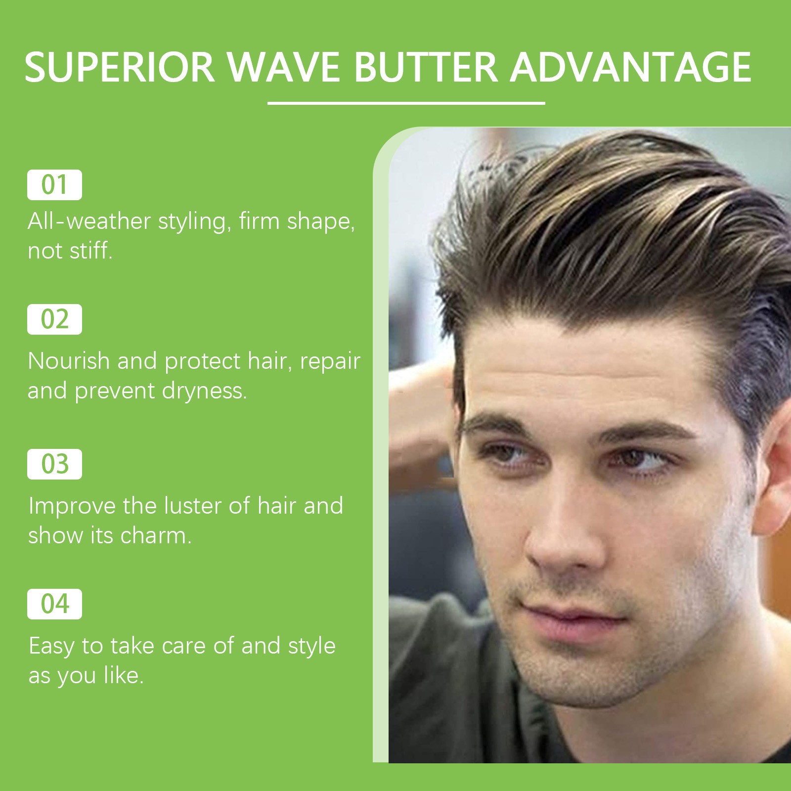 Wave Grease For Men Maximum Sh – Hair Care For Wavy Hair Bewertung und Preis