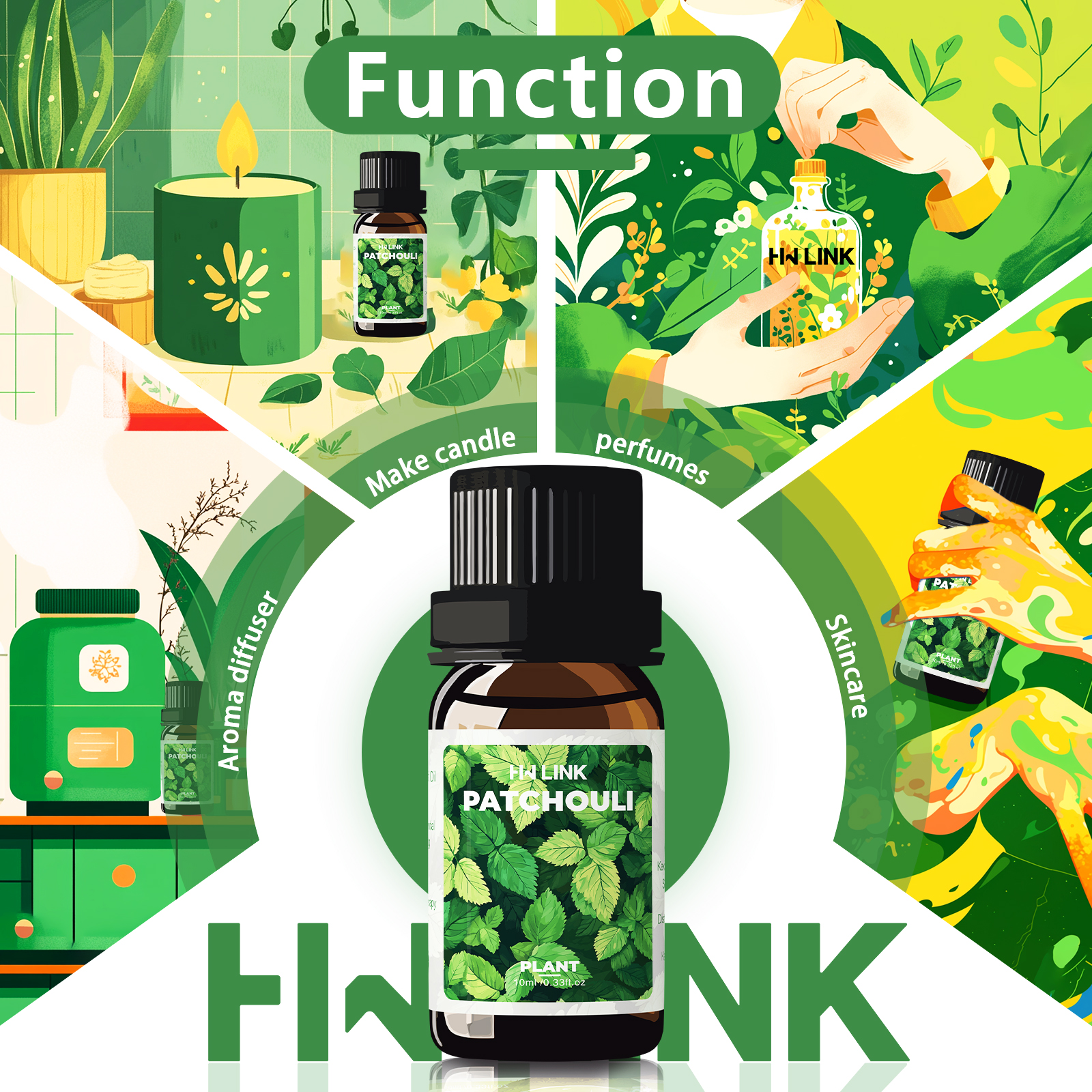 10ml Patchouli Essential Oils  – Hair Care Natur Bewertung und Preis