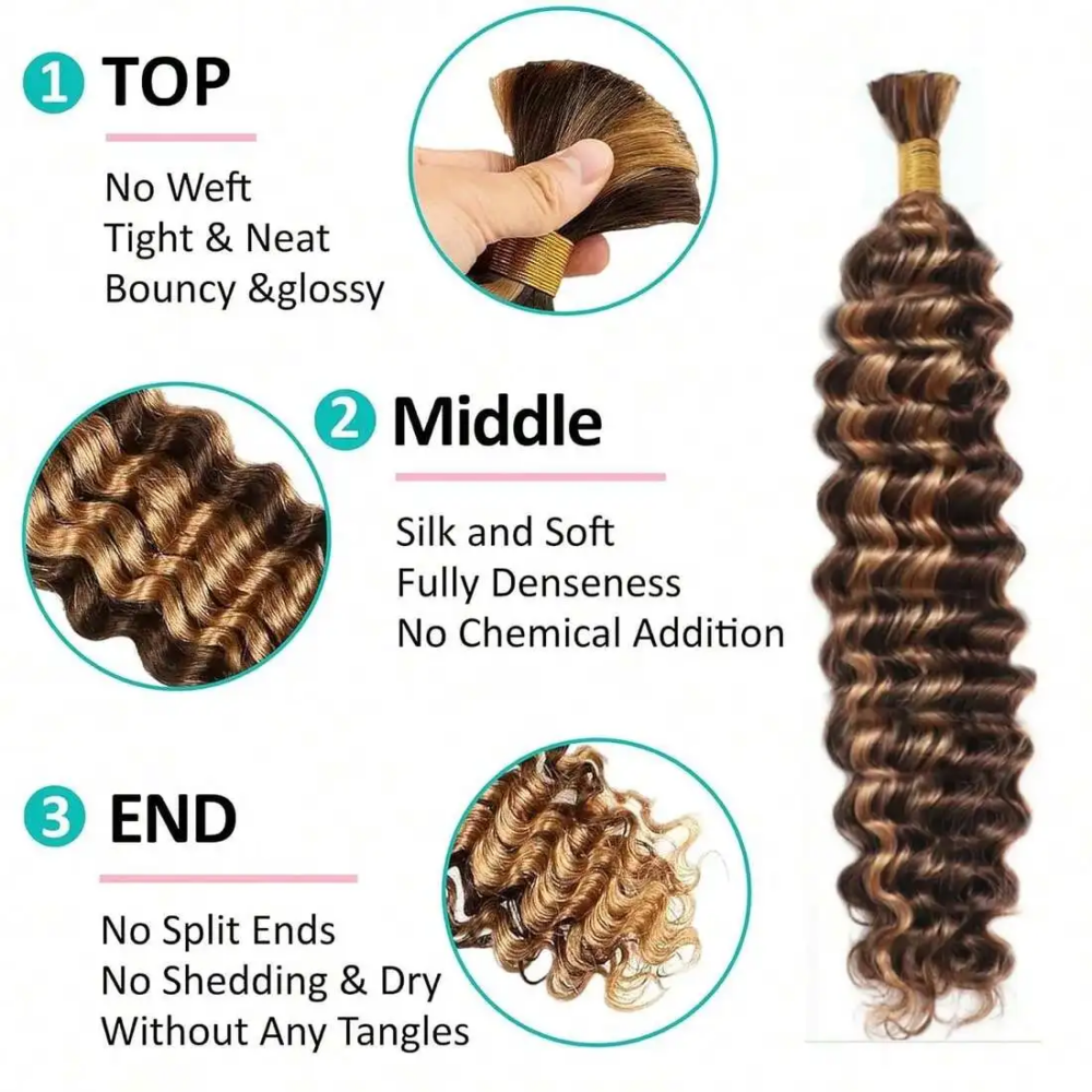 Highlight P4/27 Deep Wave Bulk – Hair Care For Wavy Hair Bewertung und Preis