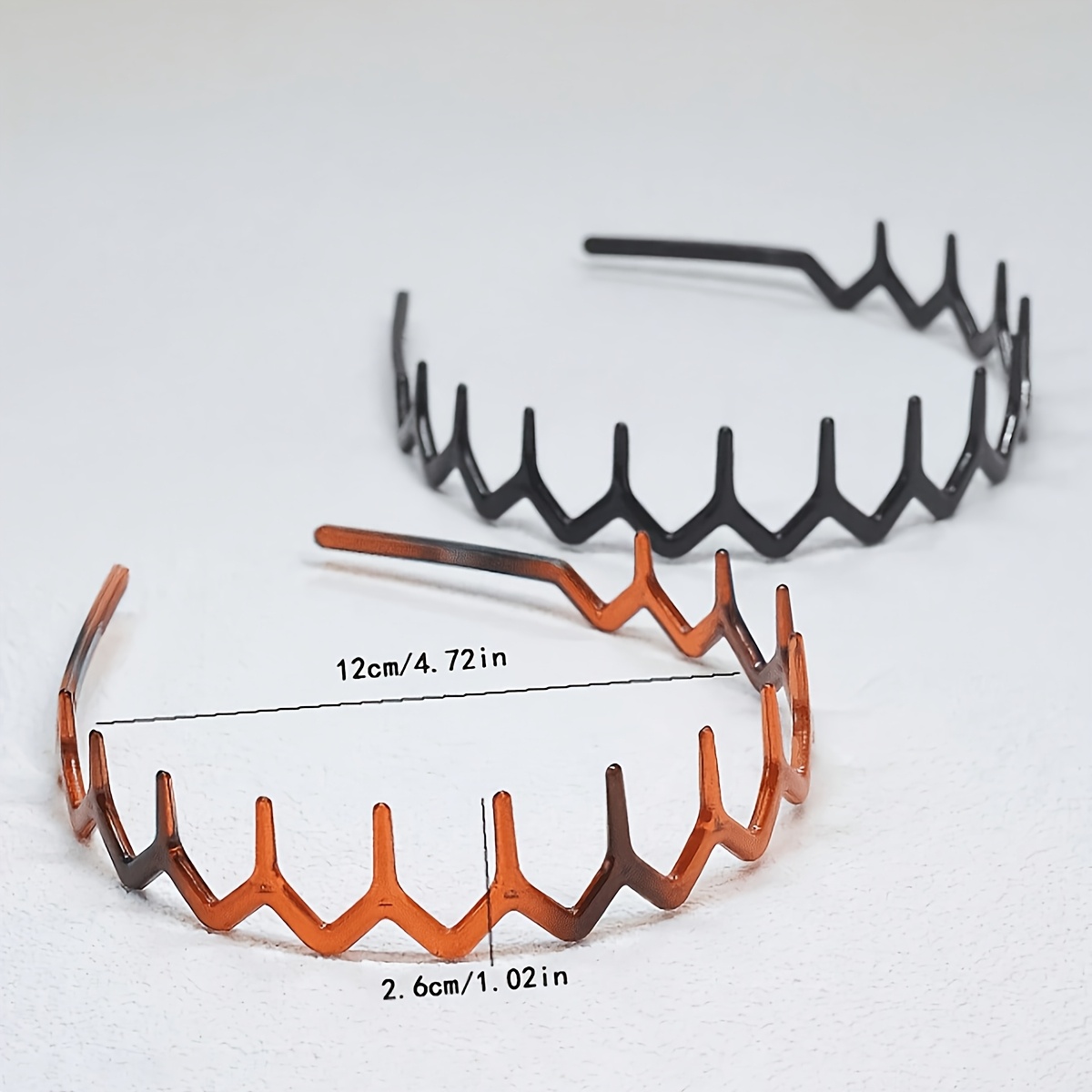 2Pcs Wavy Tooth Hair Bands for – Hair Care Wavy Hair Bewertung und Preis