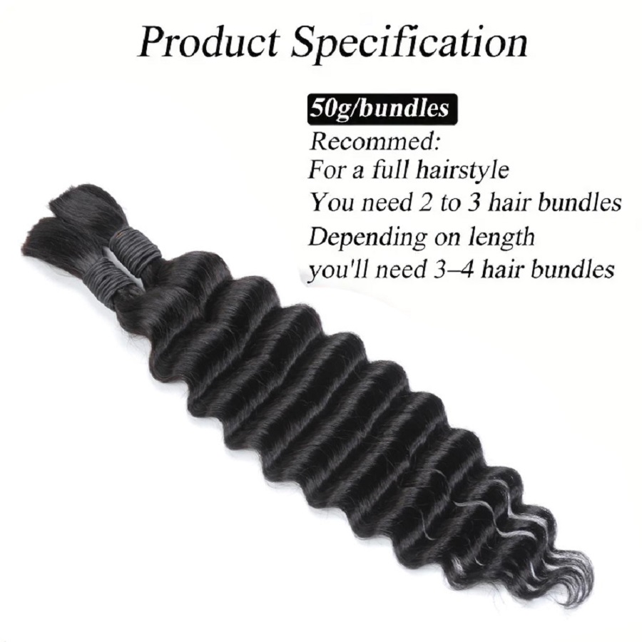 Human Braiding Hair Deep Wave  – Hair Care For Wavy Hair Bewertung und Preis