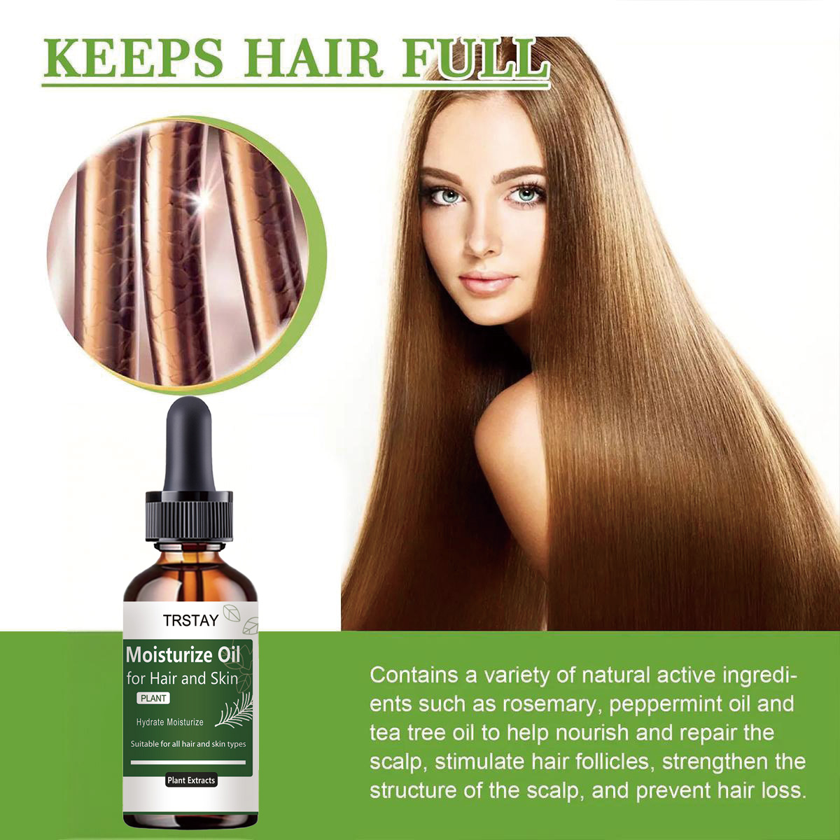 TRSTAY Rosemary Essential Oil  – Rosemary Hair Oil Bewertung und Preis