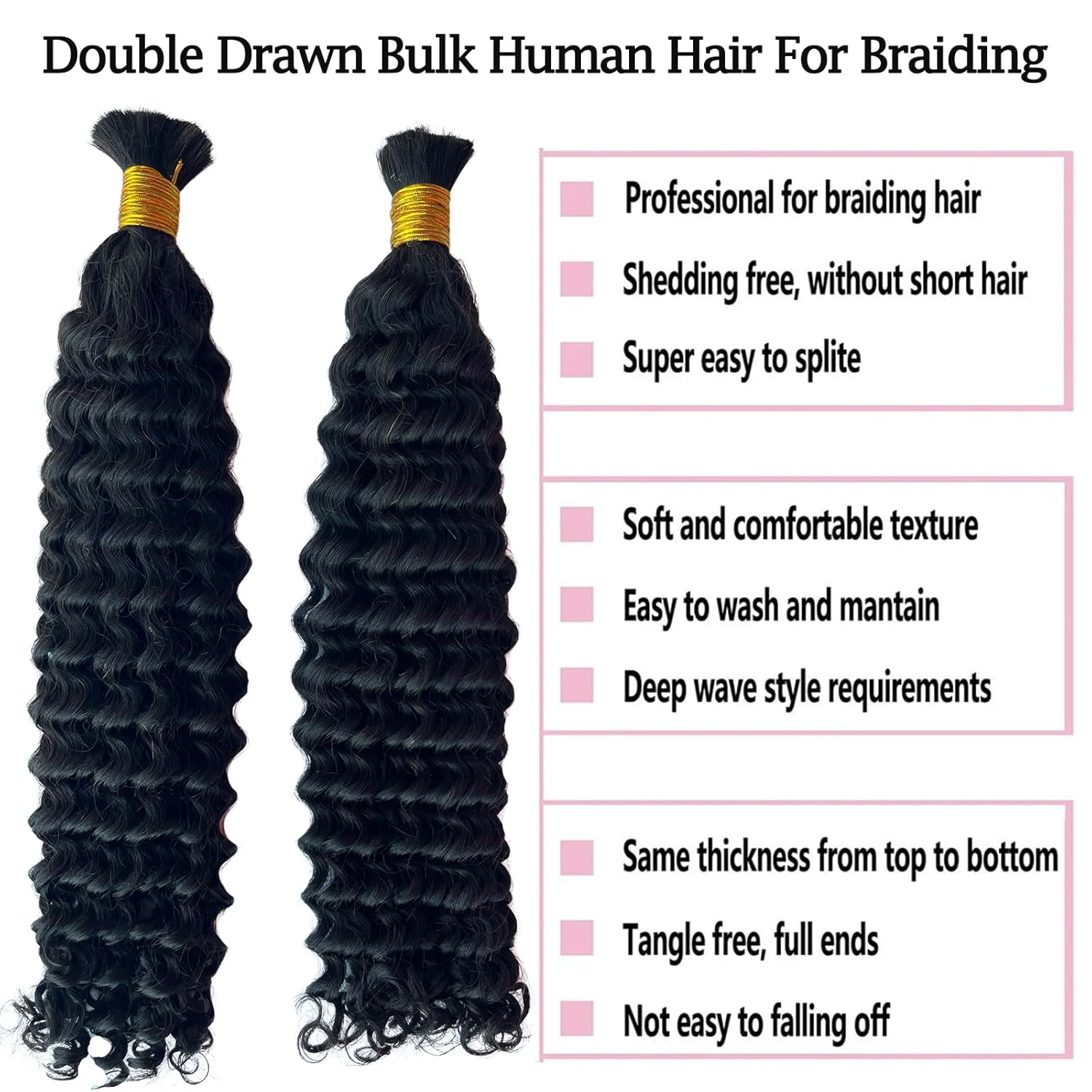 Human Braiding Hair for Boho B – Hair Care Wavy Hair Bewertung und Preis