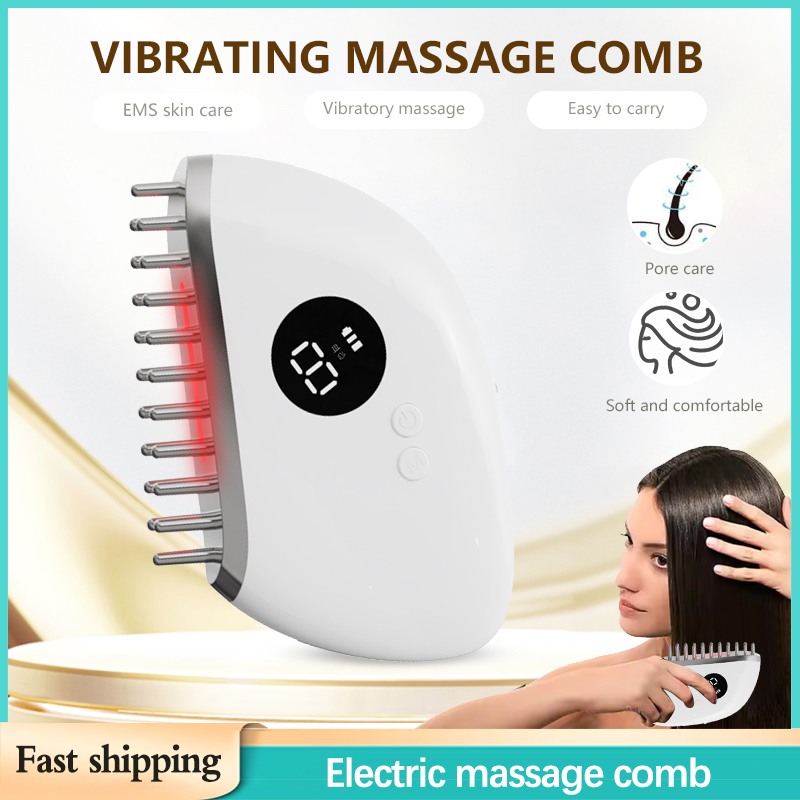 Electric Hair Growth Comb Red  – Hair Care For Hair Loss Bewertung und Preis