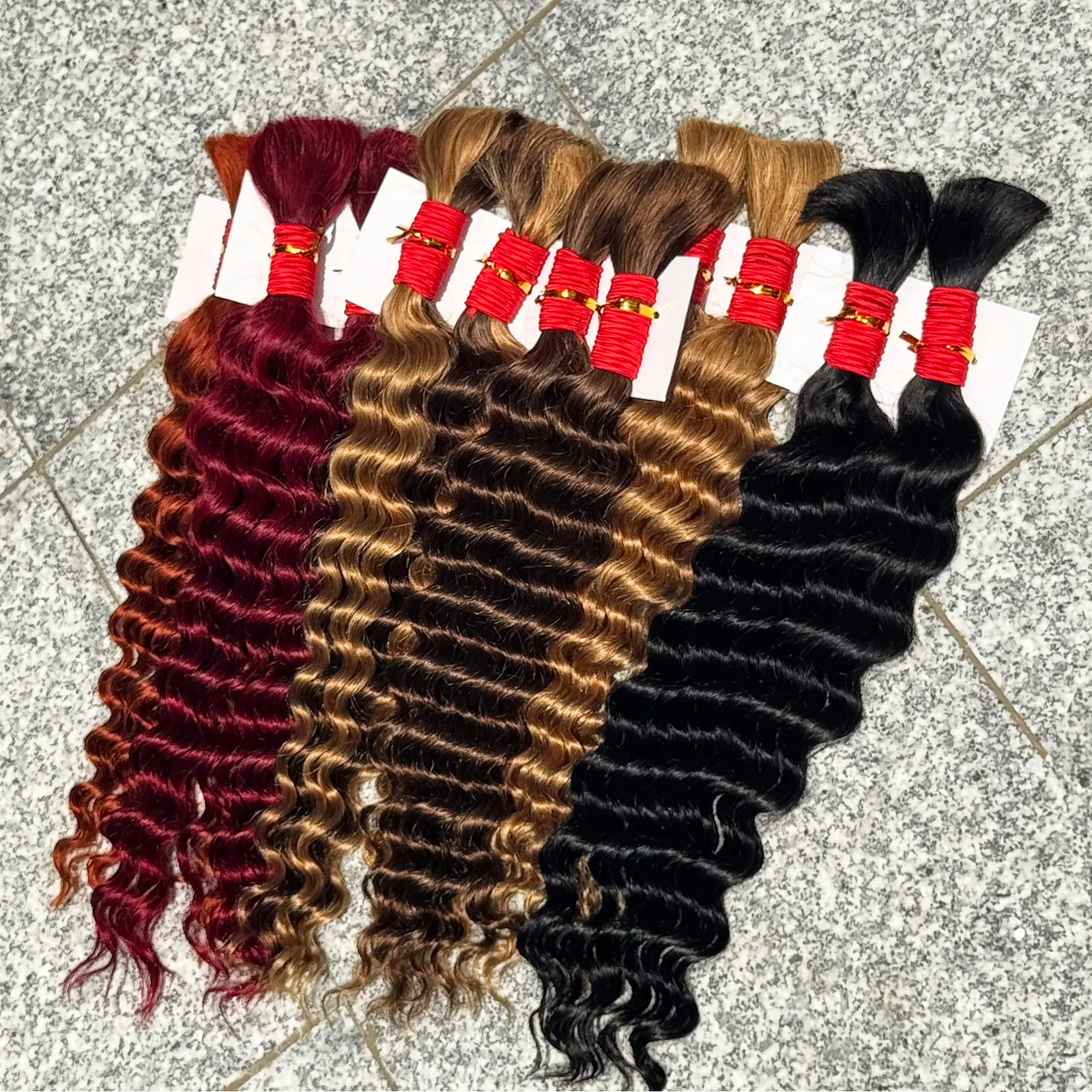 16-24inch Human Hair Bulk for  – Hair Care For Wavy Hair Bewertung und Preis