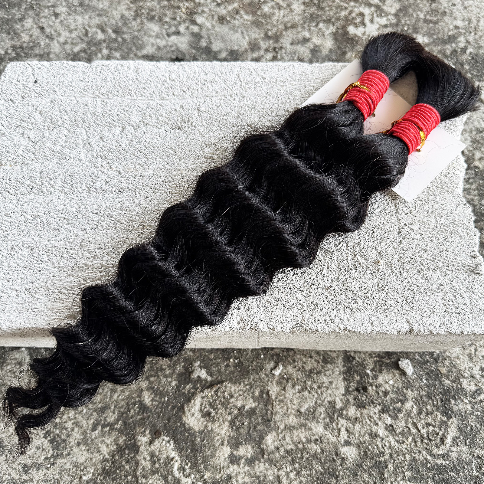 16-24inch Human Hair Bulk for  – Hair Care For Wavy Hair Bewertung und Preis