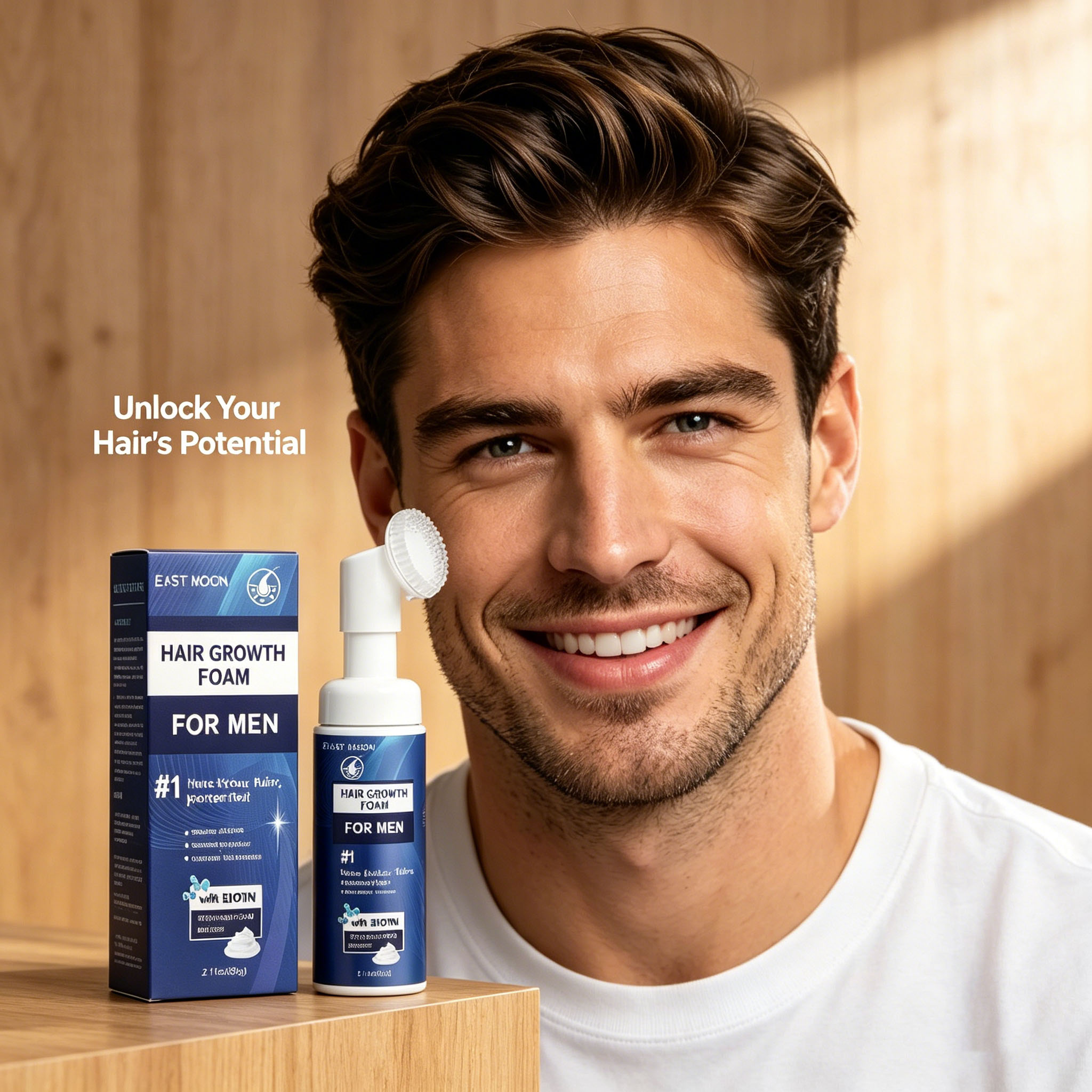 Hair Growth Foam Silicone Brus – Hair Care For Hair Loss Bewertung und Preis