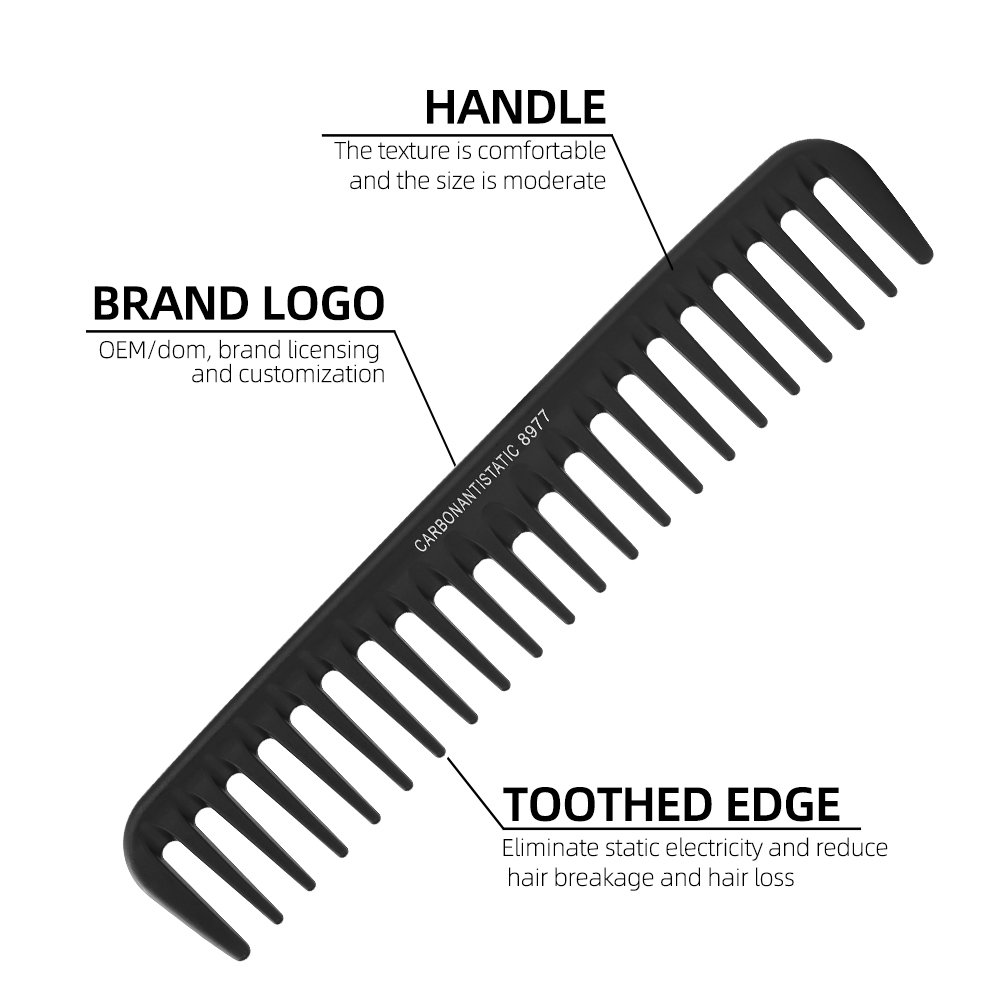 Wide Tooth Curl  Comb Detangli – Hair Care Wavy Hair Bewertung und Preis