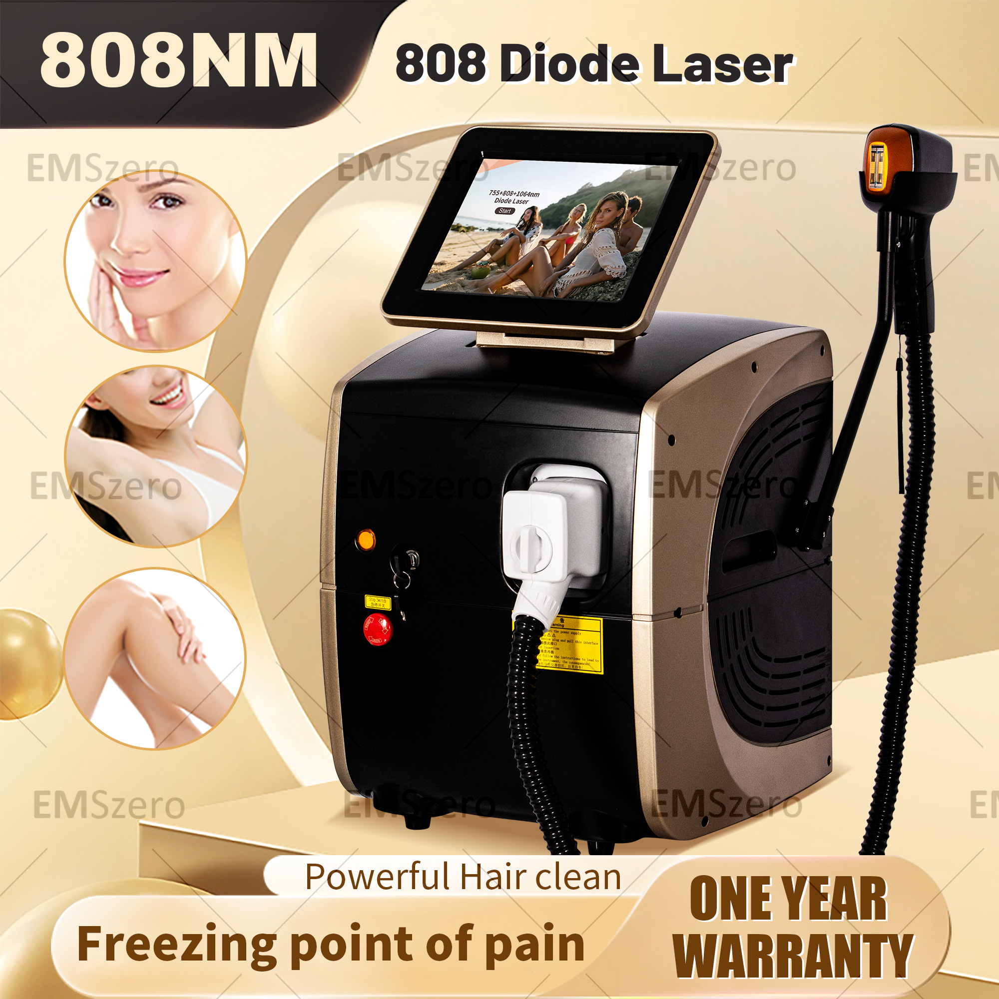 808 Nanometer Diode  5000W Hai – Hair Care Or Haircare Bewertung und Preis