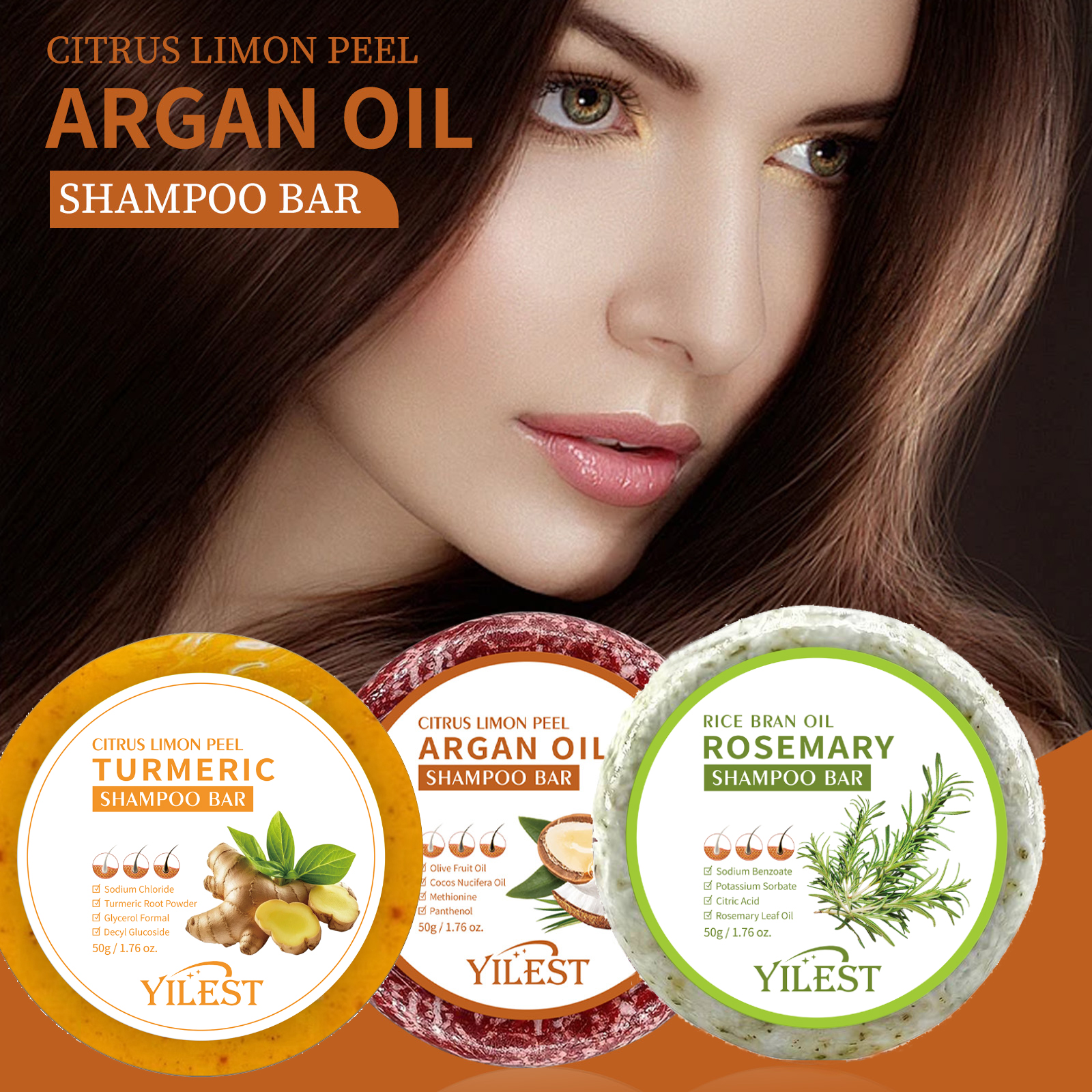 4 Bars of Anti-Hair Loss Shamp – Rosemary Hair Oil Bewertung und Preis