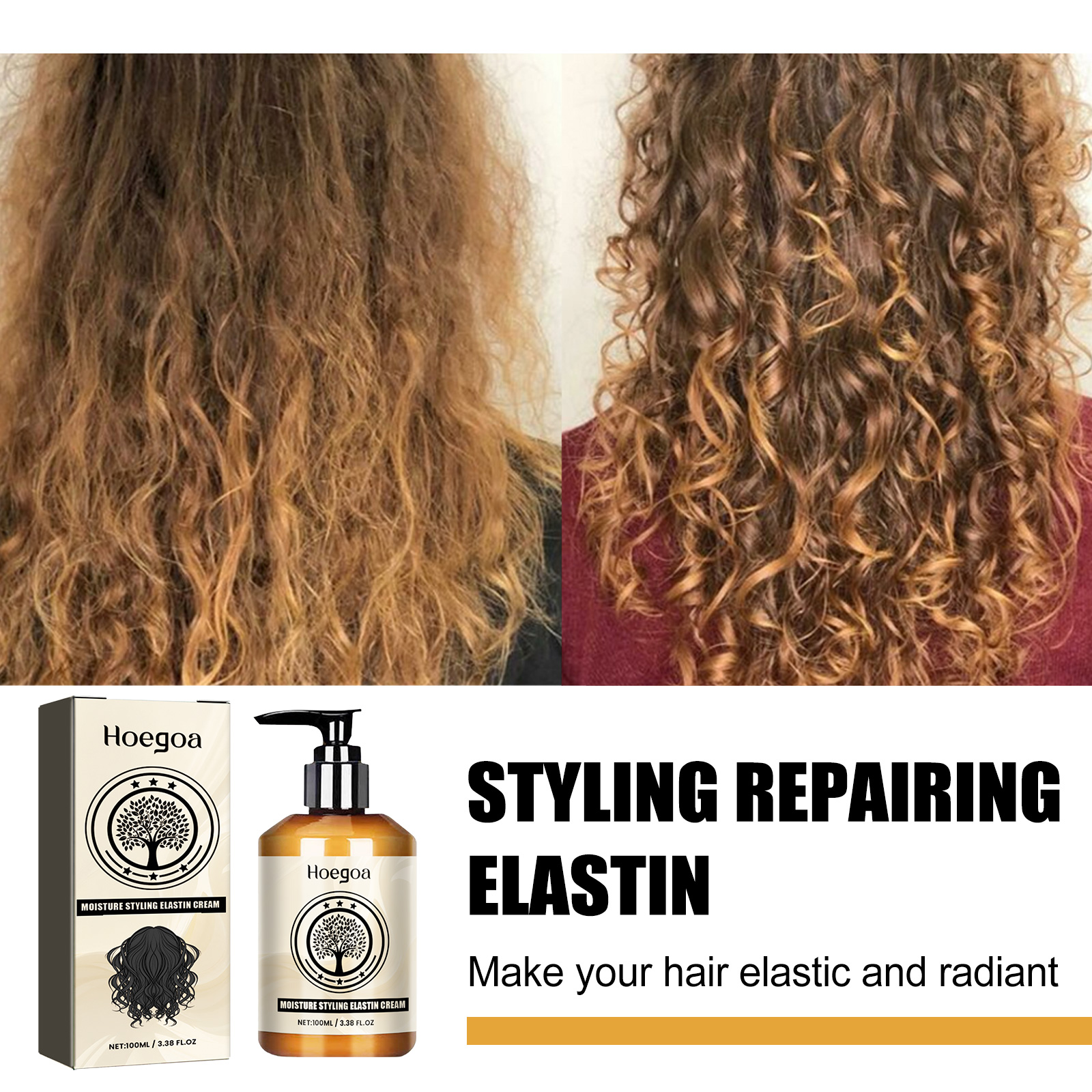 Moroccan Curly Hair Elastin Lo – Hair Care Wavy Hair Bewertung und Preis
