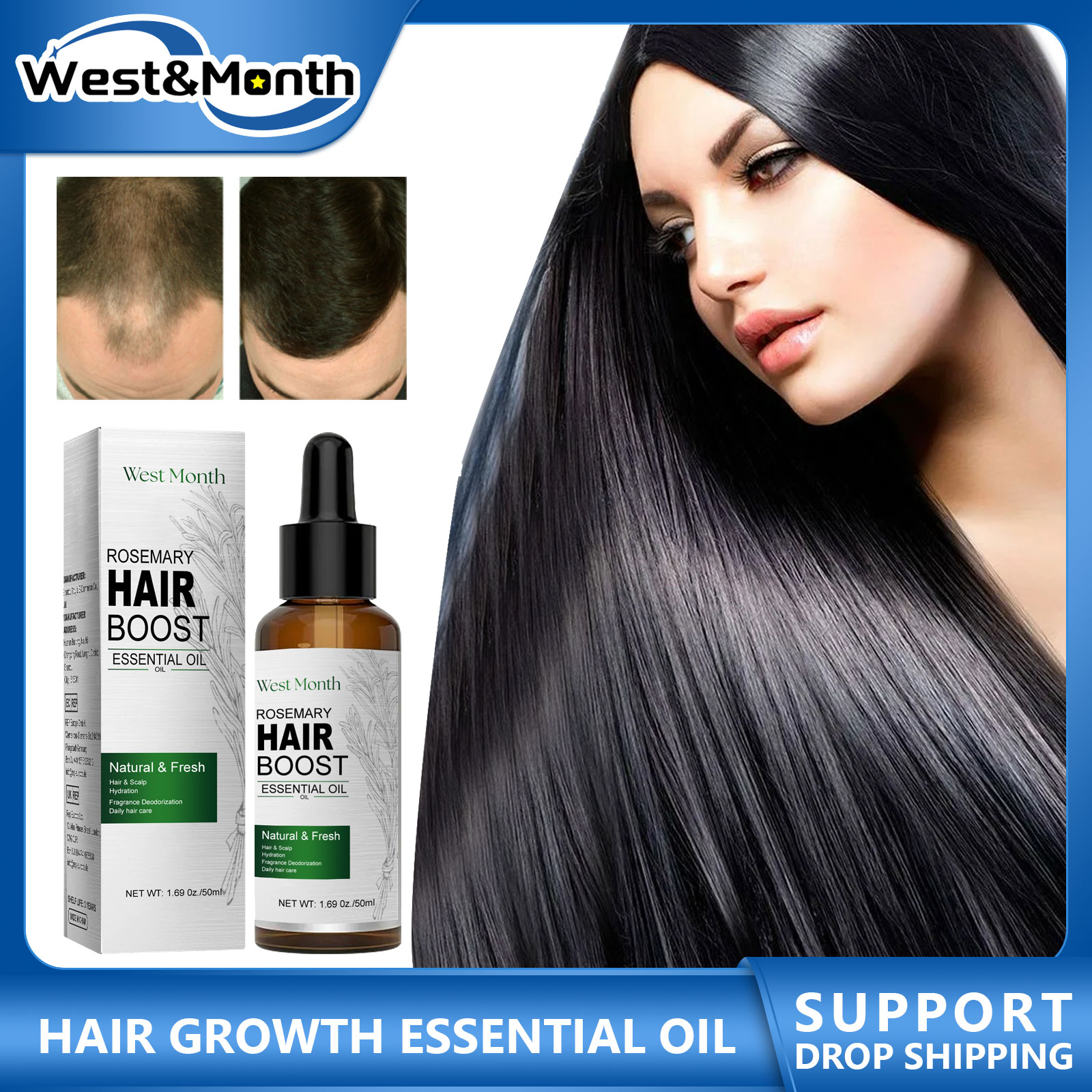 Hair Growth Essential Oil Rose – Rosemary Hair Oil Bewertung und Preis