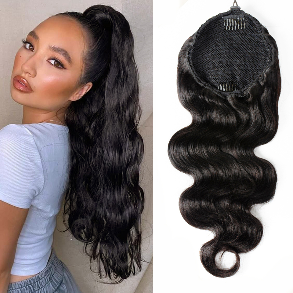 Body Wave Drawstring Ponytail  – Hair Care Wavy Hair Bewertung und Preis
