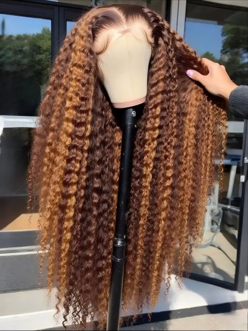 Highlight Curly Wig 13x4 Lace  – Hair Care For Wavy Hair Bewertung und Preis