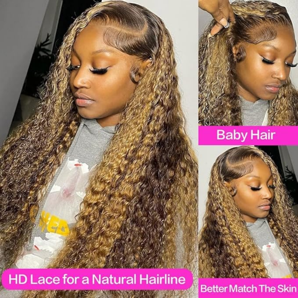 Highlight Curly Wig 13x4 Lace  – Hair Care For Wavy Hair Bewertung und Preis